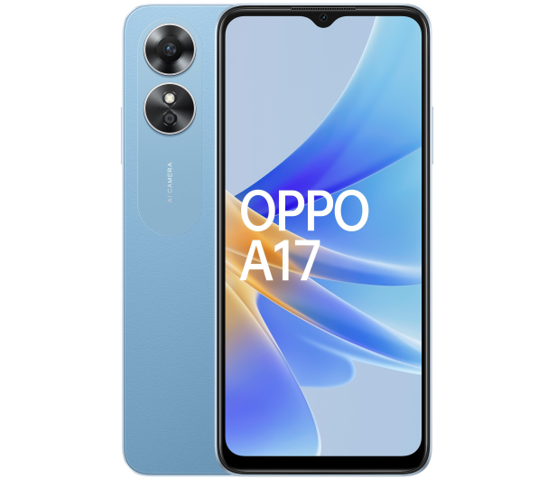 OPPO A17 4/64GB niebieski - 1085432 - zdjęcie